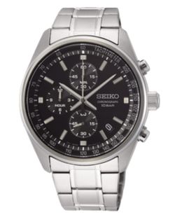 Reloj Seiko Hombre SSB379P1 Neo Sport Cuarzo Crono Esfera Negra