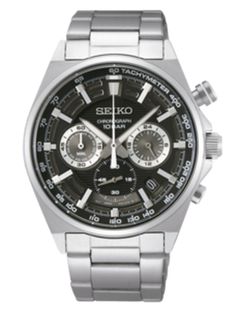 Reloj Seiko Hombre SSB397P1 Neo Sports Cuarzo Crono Esfera Negra