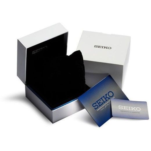 Seiko Men's Watch SSC017P1 Prospex Diver's Chrono Solar Black / Blue