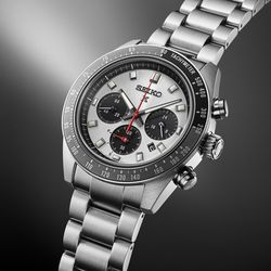 Orologio da uomo Seiko SSC911P1 Prospex Speedtimer Chrono Solar Silver
