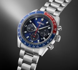 Relógio Seiko Masculino SSC913P3 Prospex Speedtimer Chrono Solar Azul