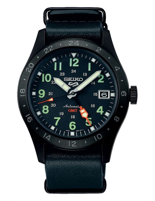 Rellotge Seiko Home SSK025K1 Pell Negre