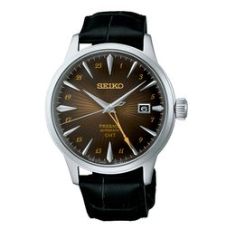 Reloj Seiko Hombre SSK039J1 Presage Piel Negra