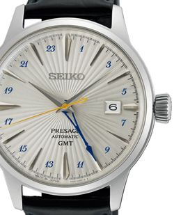 Reloj Seiko Hombre SSK049J1 Presage Piel Azul Acero Automático
