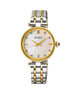 Reloj Seiko Mujer HGH007P1 Acero Bicolor Dorado Analógico