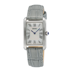 Reloj Seiko Mujer SWR099P1 Classic Piel Gris