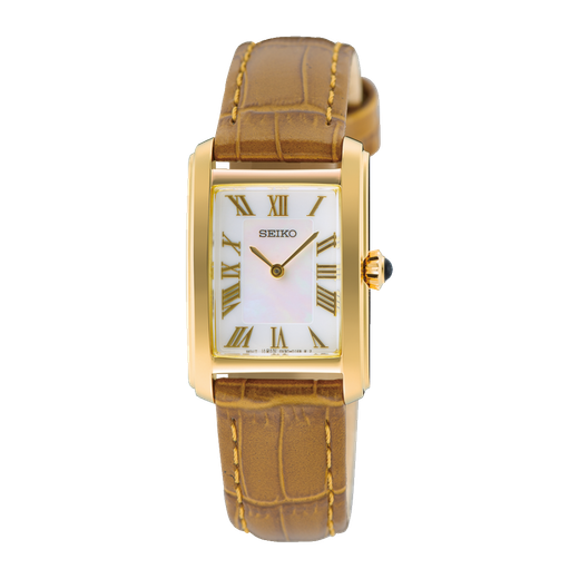 Reloj Seiko Mujer SWR100P1 Classic Piel Marrón