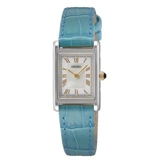 Rellotge Seiko Dona SWR101P1 Classic Pell Turquesa