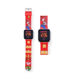 Super Mario Børneur GSM4107 Sport Rød
