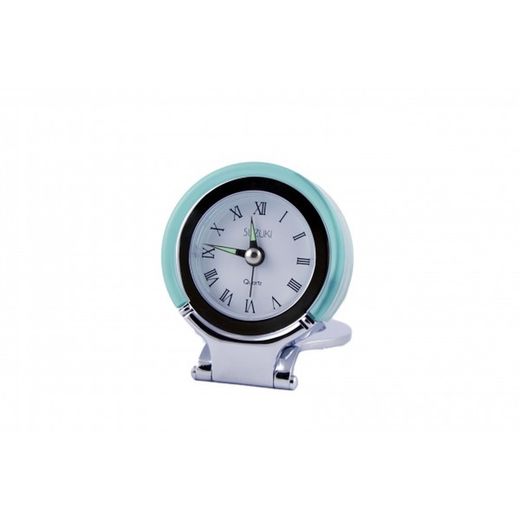 Rellotge Suzuki Despertador 5610-A Turquesa Bicolor Plata