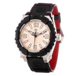 Montre homme Timberland TBL13321JSTB-07AN en cuir noir