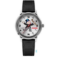 Reloj Timex Hombre TW2Y46900 Monopoly Acero Plateado Analógico