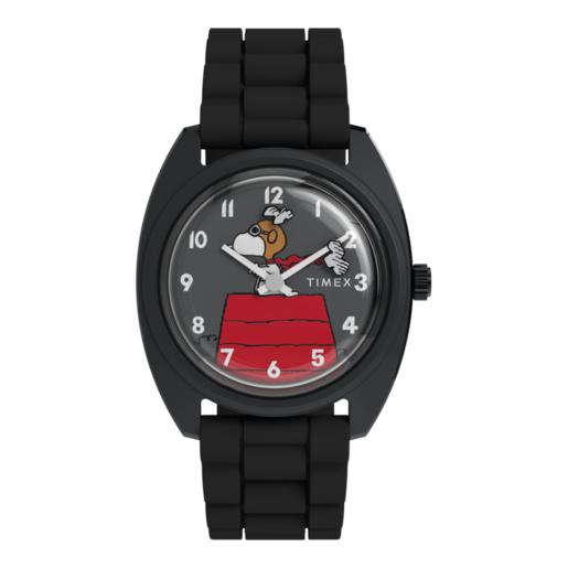 Reloj Timex Hombre TW2Y70900 Peanuts Acero Negro Analógico