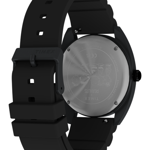 Reloj Timex Hombre TW2Y70900 Peanuts Acero Negro Analógico