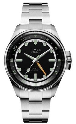 Reloj Timex Hombre TW2Y72300 Atelier GMT24 M1a Acero Automático