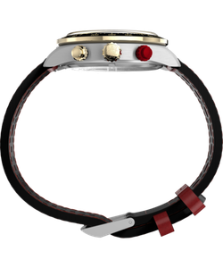Reloj Timex Hombre TW2Y93400 Piel Roja Acero Analógico