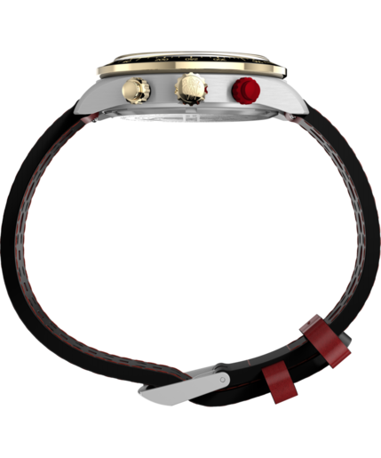 Reloj Timex Hombre TW2Y93400 Piel Roja Acero Analógico