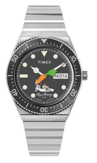 Reloj Timex Hombre TW2Y99200 Looney Tunes Edición Exclusiva Bugs Bunny M79 Acero Automático