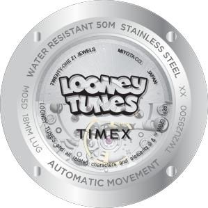 Reloj Timex Hombre TW2Y99200 Looney Tunes Edición Exclusiva Bugs Bunny M79 Acero Automático
