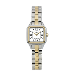Reloj Timex Mujer TW2Y23900 Acero Bicolor Dorado Analógico