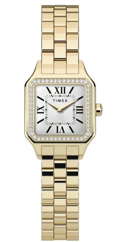 Reloj Timex Mujer TW2Y90500 Acero Dorado Analógico