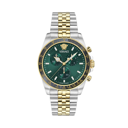 Reloj Versace Hombre VE0H00425 Acero Bicolor Dorado Chrono Wave