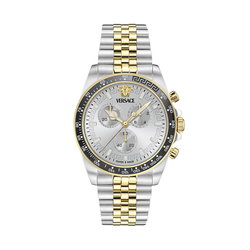Reloj Versace Hombre VE0H00725 Acero Bicolor Dorado Chrono Wave
