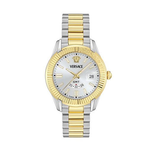 Reloj Versace Hombre VE0U00325 Acero Bicolor Dorado Analógico
