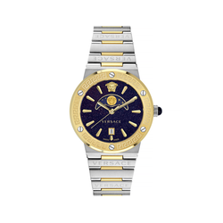 Reloj Versace Hombre VE7G00223 Acero Bicolor Dorado Greca Logo Moonph