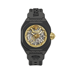 Reloj Versace Hombre VE7L00123 Piel Negra Skeleton