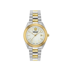 Reloj Versace Hombre VE8E00424 Acero Bicolor Dorado TIMELESS.V.DOME