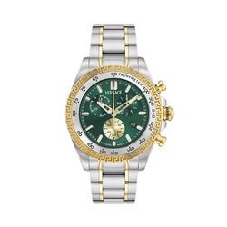 Reloj Versace Hombre VE9K00424 Acero Bicolor Dorado Chrono X