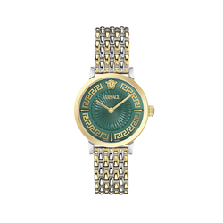 Reloj Versace Mujer VE0A00325 Acero Bicolor Dorado Greca