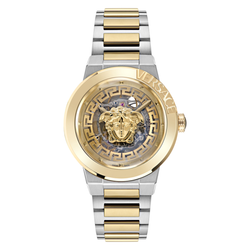 Reloj Versace Mujer VE3G00122 Acero Bicolor Dorado Medusa Skeleton