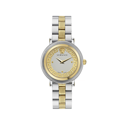 Reloj Versace Mujer VE7F00423 Acero Bicolor Dorado Greca