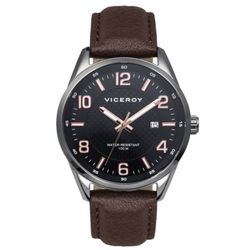 Reloj Viceroy Hombre 401013-95 Piel Marrón