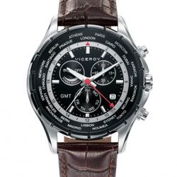Reloj Viceroy Hombre 401081-57 Piel Marrón
