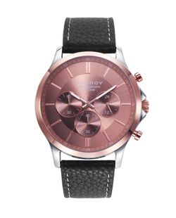 Reloj Viceroy Hombre 401293-47 Piel Negro