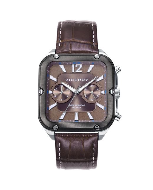 Viceroy Men's Watch 401325-15 Brown Leather