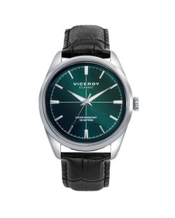 Reloj Viceroy Hombre 401375-67 Piel Negra