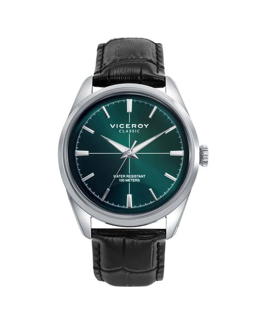 Viceroy Men's Watch 401375-67 Black Leather