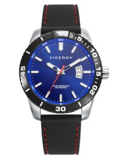 Reloj Viceroy Hombre 401451-37 Acero Bicolor Negro Analógico