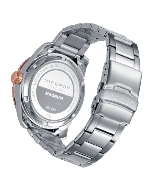 Reloj Viceroy Hombre 401453-17 Acero Bicolor Rose Analógico
