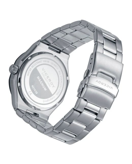 Reloj Viceroy Hombre 401459-37 Acero Bicolor Azul Analógico