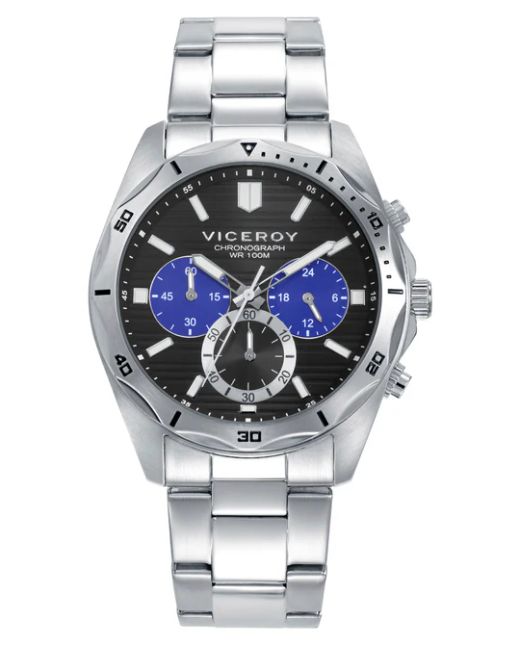 Reloj Viceroy Hombre 401483-57 Cronógrafo Acero Analógico