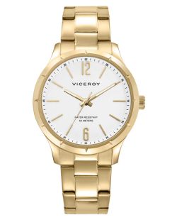 Reloj Viceroy Hombre 401493-05 Acero Dorado Analógico
