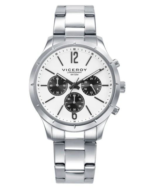 Reloj Viceroy Hombre 401495-05 Cronógrafo Acero Analógico