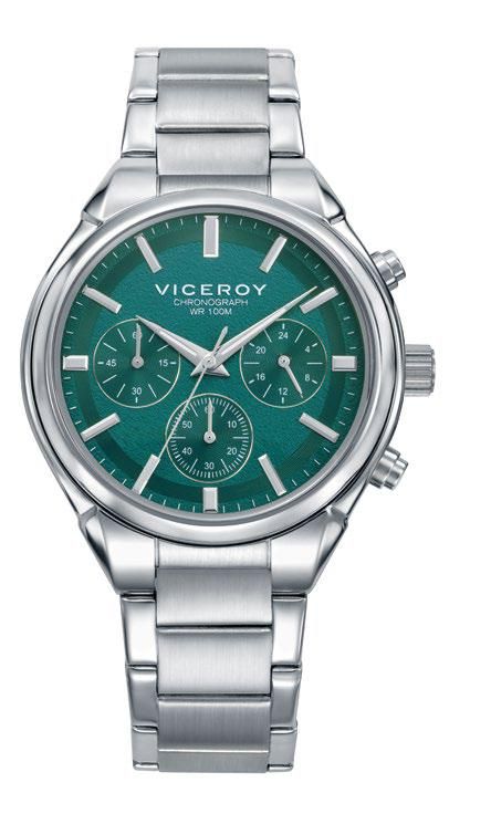 Reloj Viceroy Hombre 401511-67 Cronógrafo Acero Analógico