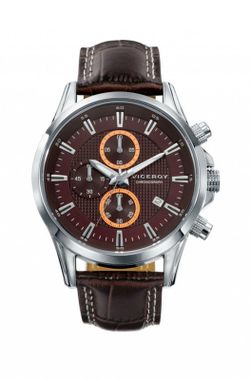 Reloj Viceroy Hombre 40503-47 Piel Marrón Magnum