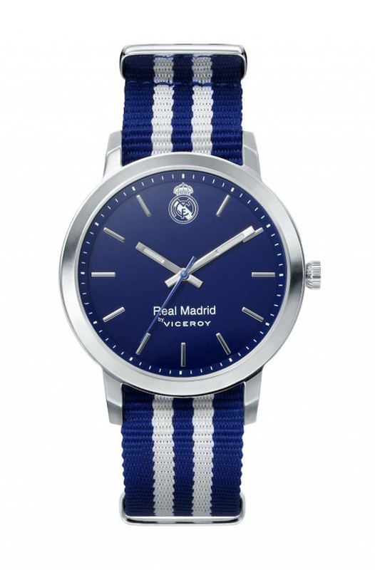 Reloj Viceroy Real Madrid Tela Azul —